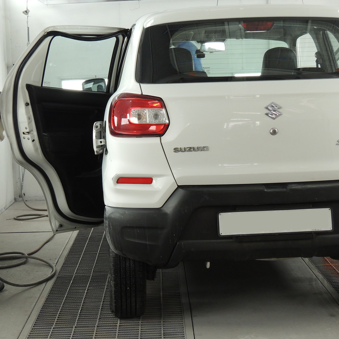 Interior cleaning before