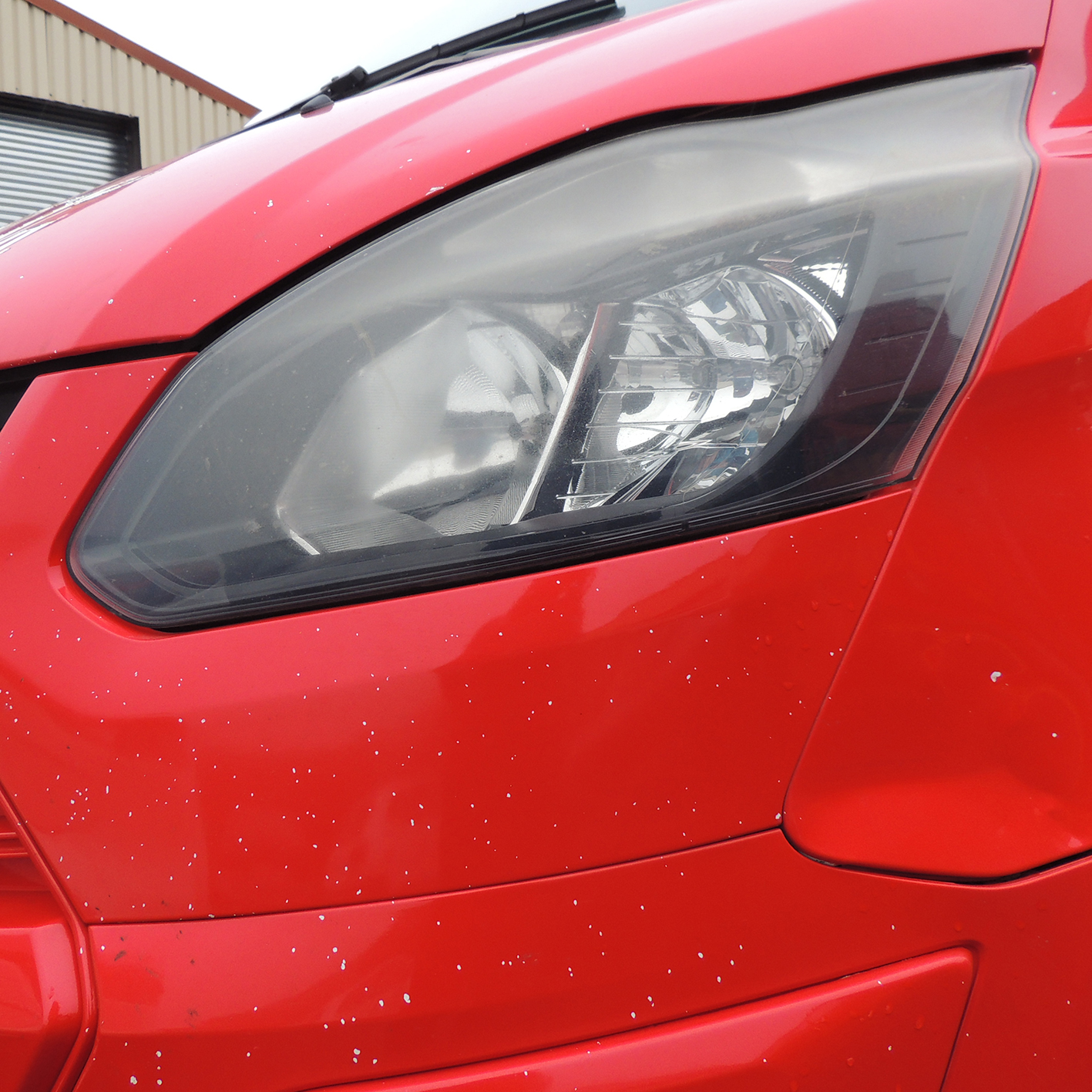 Headlight restoration after