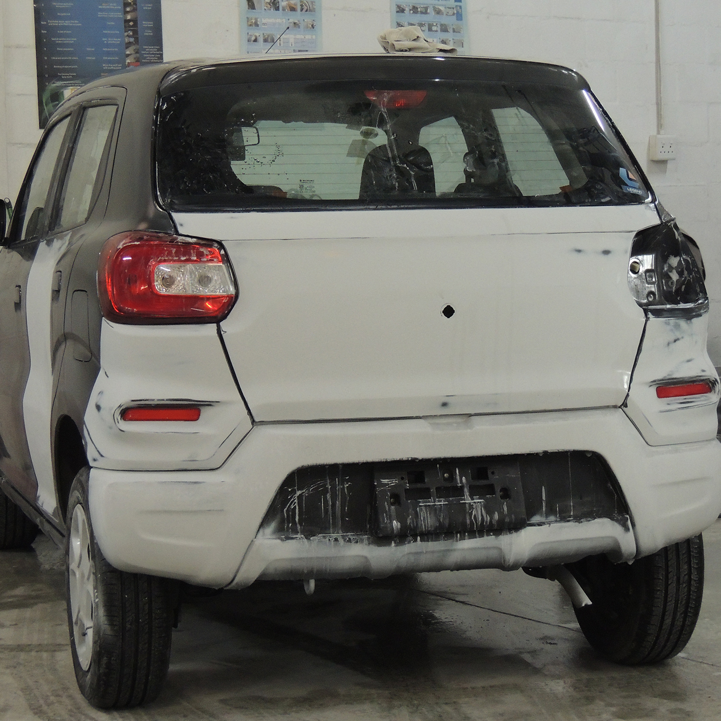 Ceramic coating before